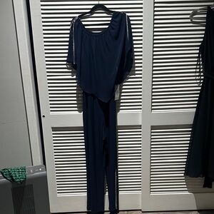 Elegant Navy Jumpsuit